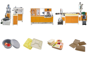 degrable food box machine