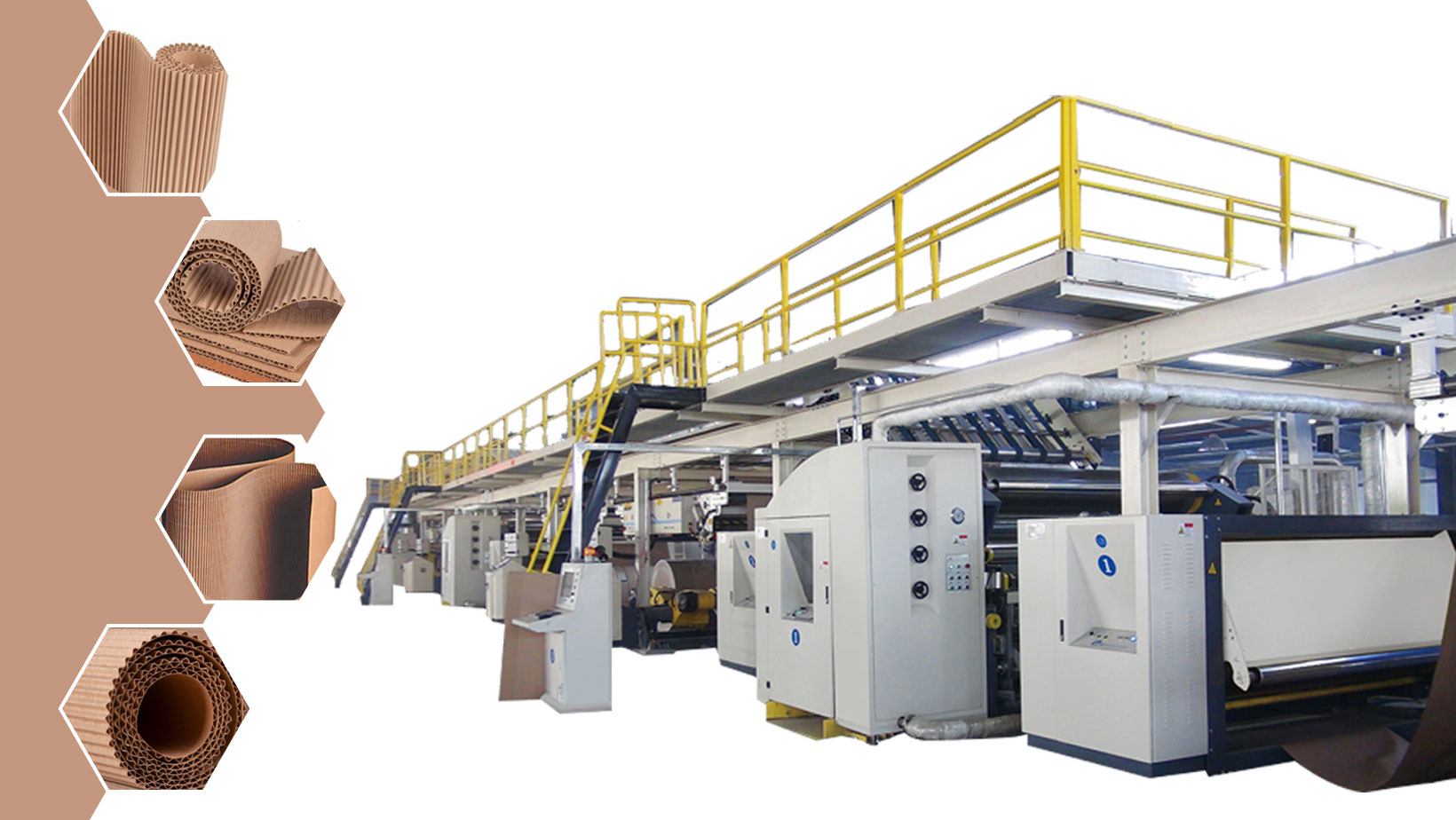 corrugated paper machine